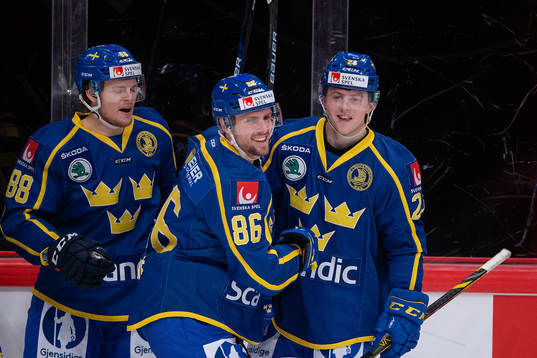 Malte Strömwall, Mathias Bromé and Jesper Sellgren of