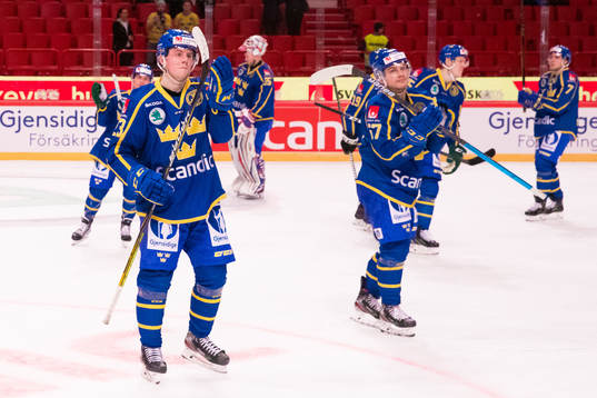 Jesper Sellgren of Sweden celebrates