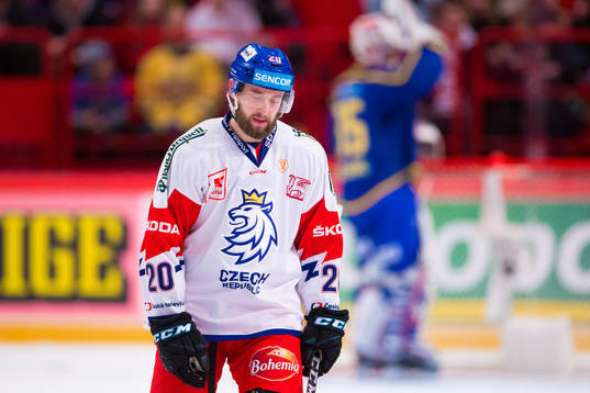 Hynek Zohorna of Czech Republic looks dejected