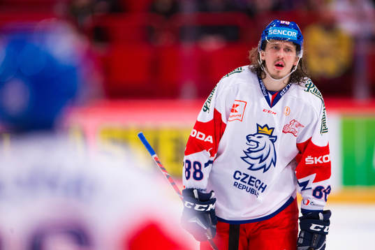 Libor Sulak of Czech Republic looks dejected