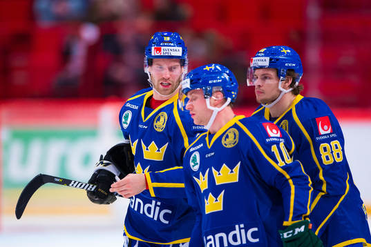 Oscar Lindberg, Marcus Nilsson and Malte Strömwall of