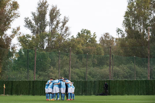 Players of Malmö FF gathers