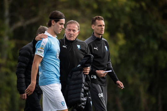 Adi Nalic, Remy Reijnierse, assistant coach and Daniel