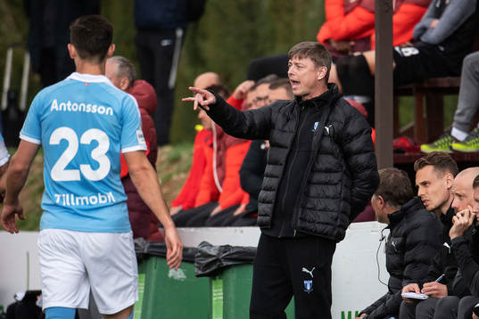 Jon Dahl Tomasson, head coach of Malmö FF