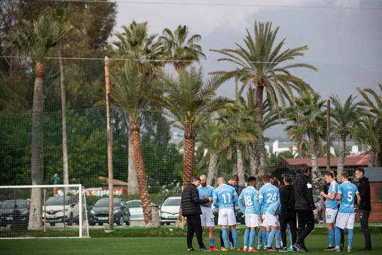 Players of Malmö FF gathers