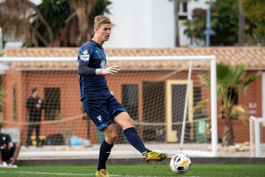 goalkeeper Mathias Nilsson of Malmö FF