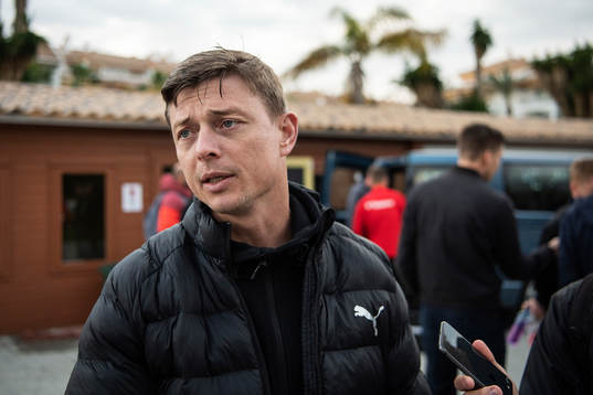 Jon Dahl Tomasson, head coach of Malmö FF is being