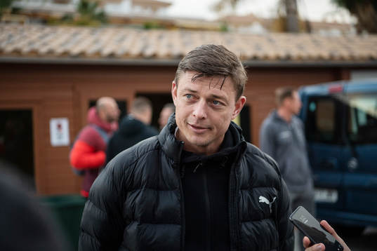 Jon Dahl Tomasson, head coach of Malmö FF is being