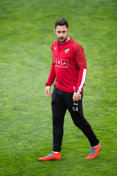 Häckens fysioterapeut Patrik Ghazarian