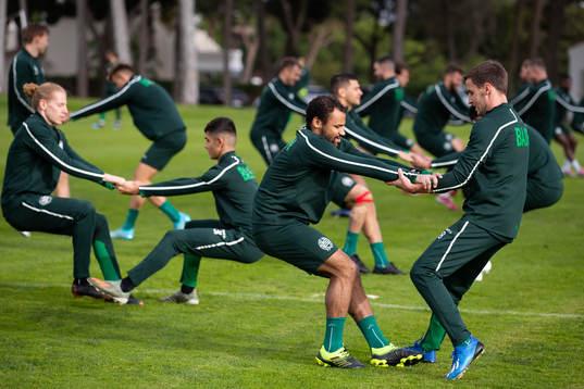 Hammarby värmer upp