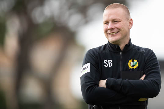 Hammarbys tränare Stefan Billborn