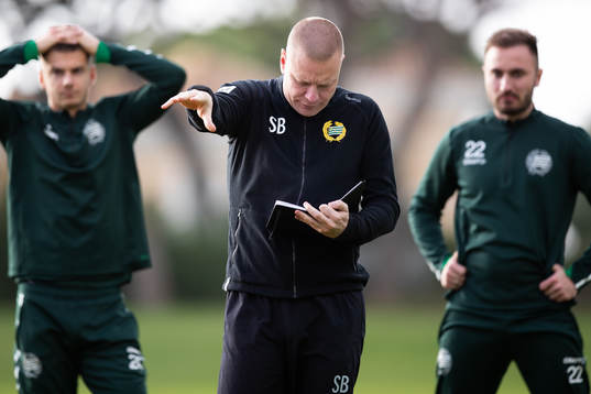 Hammarbys tränare Stefan Billborn