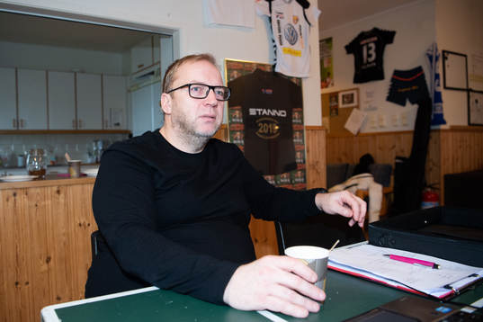Nya tränaren Per-Arne Lundqvist i Kungsbacka DFFs