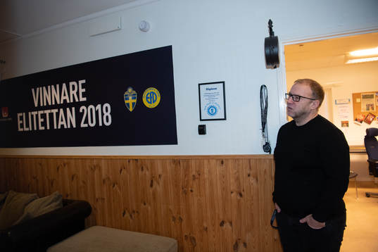 Nya tränaren Per-Arne Lundqvist i Kungsbacka DFFs