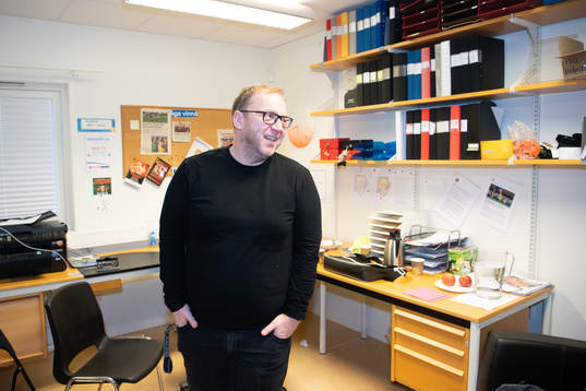 Nya tränaren Per-Arne Lundqvist i Kungsbacka DFFs