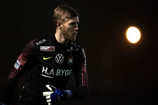 Örgrytes målvakt Fredrik Andersson