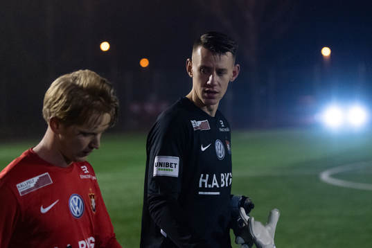 Örgrytes målvakt David Olsson