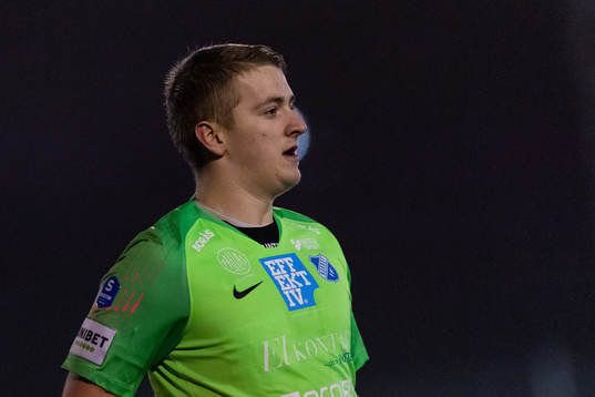 Norrbys målvakt Tim Svensson Lillvik