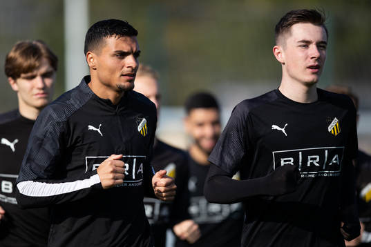 Häckens Ahmed Yasin och Patrik Wålemark