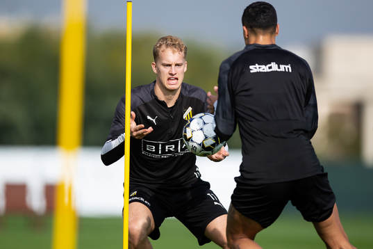 Häckens Gustav Berggren och Ahmed Yasin