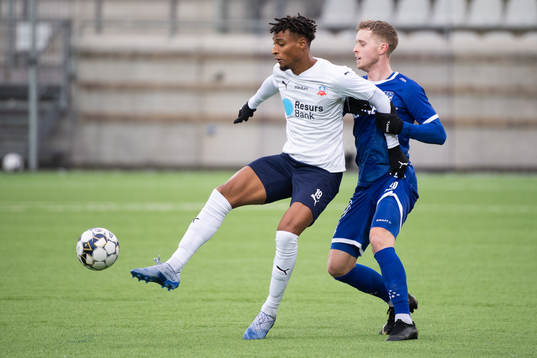 Joseph Ceesay och IFK Göteborgs Victor Wernersson
