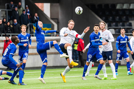 IFK Göteborgs Robin Söder och Helsingborgs Andreas