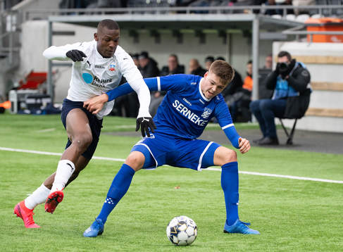 Helsingborgs Alhaji Gero och IFK Göteborgs Emil Holm