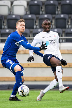 IFK Göteborgs Victor Wernersson och Helsingborgs Ravy
