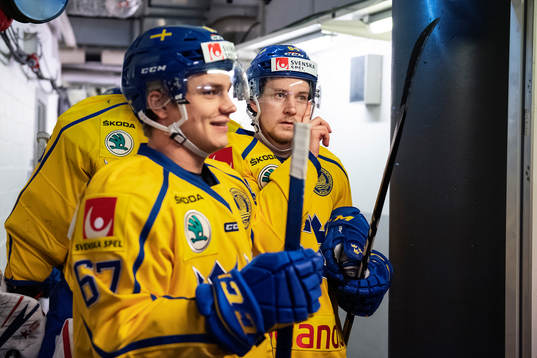 Leon Bristedt and Jonathan Pudas of Sweden