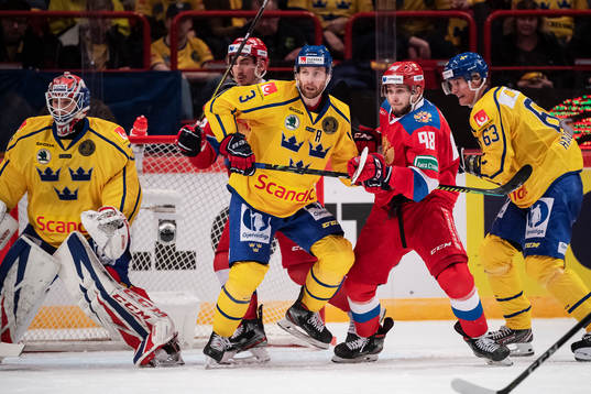 Klas Dahlbeck of Sweden and Maxim Mamin of Russia