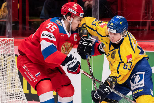 Bogdan Kiselevich of Russia and Fredrik Händemark of Sweden