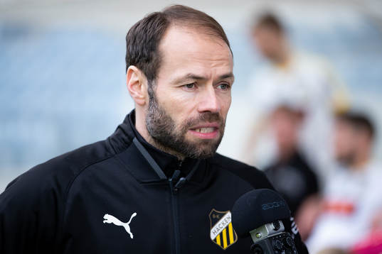 Head coach Andreas Alm of Häcken