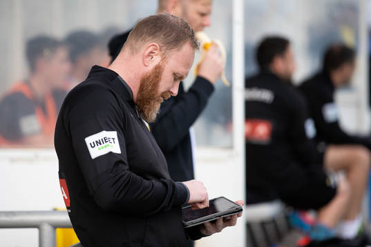 Nicklas Möller physical trainer of Häcken