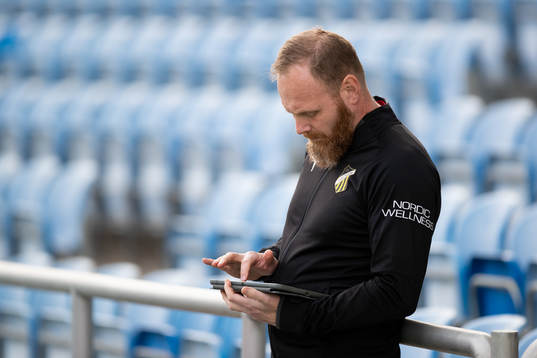 Nicklas Möller physical trainer of Häcken