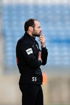 Head coach Andreas Alm of Häcken