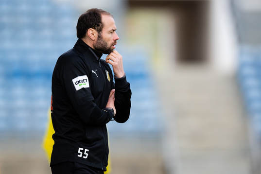 Head coach Andreas Alm of Häcken