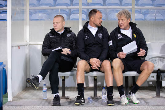 Head coach Stefan Billborn assistant coach Joachim