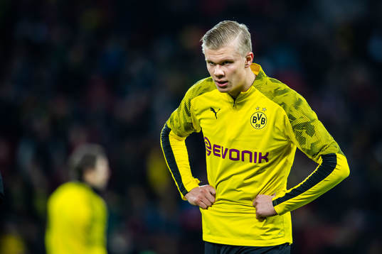 Erling Braut Haaland of Borussia Dortmund
