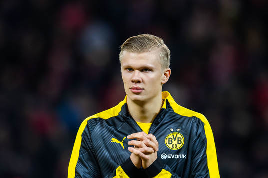Erling Braut Haaland of Borussia Dortmund