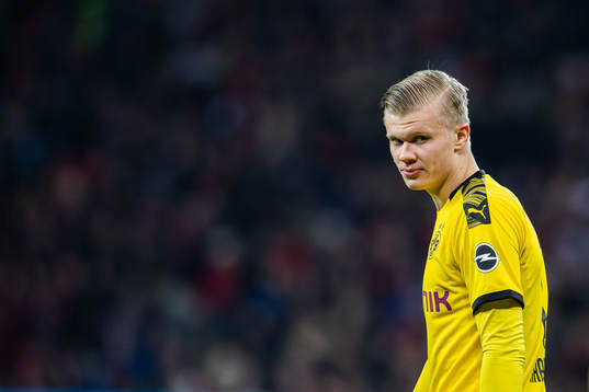 Erling Braut Haaland of Borussia Dortmund