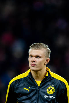 Erling Braut Haaland of Borussia Dortmund