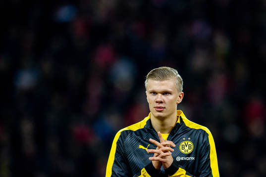 Erling Braut Haaland of Borussia Dortmund