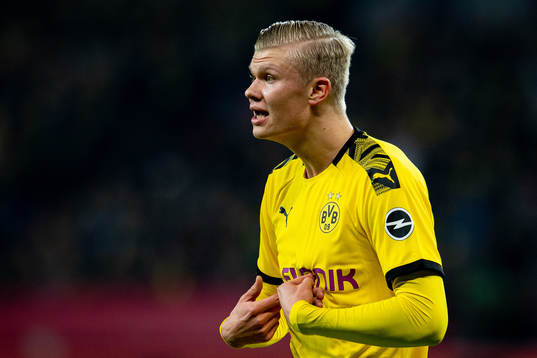 Erling Braut Haaland of Borussia Dortmund
