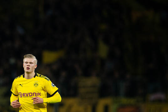 Erling Braut Haaland of Borussia Dortmund