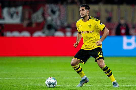 Emre Can of Borussia Dortmund