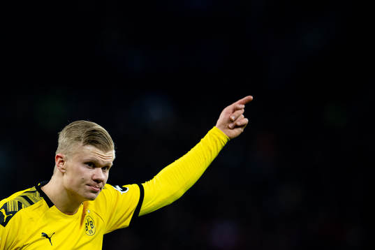 Erling Braut Haaland of Borussia Dortmund