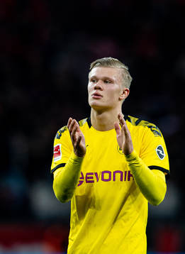 Erling Braut Haaland of Borussia Dortmund