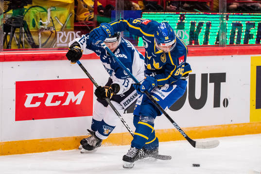 Mathias Bromé of Sweden and Julius Junttila of Finland