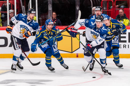 Mathias Bromé and Emil Sylvegård of Sweden against