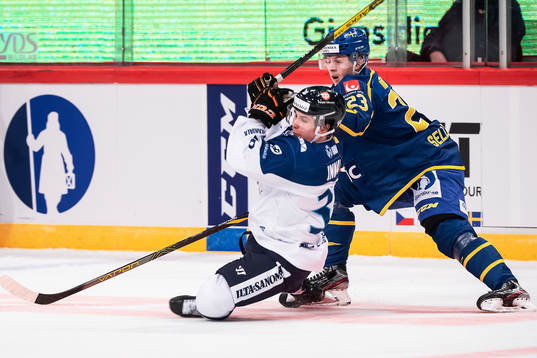 Jere Innala of Finland and Jesper Sellgren of Sweden